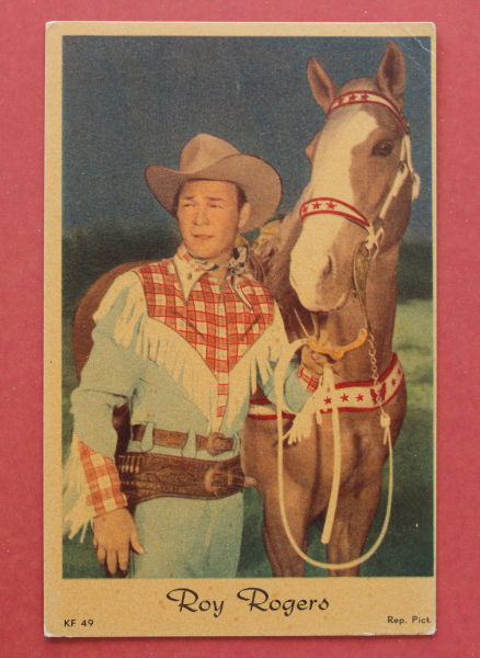 Postcard PC Roy Rogers 1911-1998 Actor Cowboy Movies USA US United States